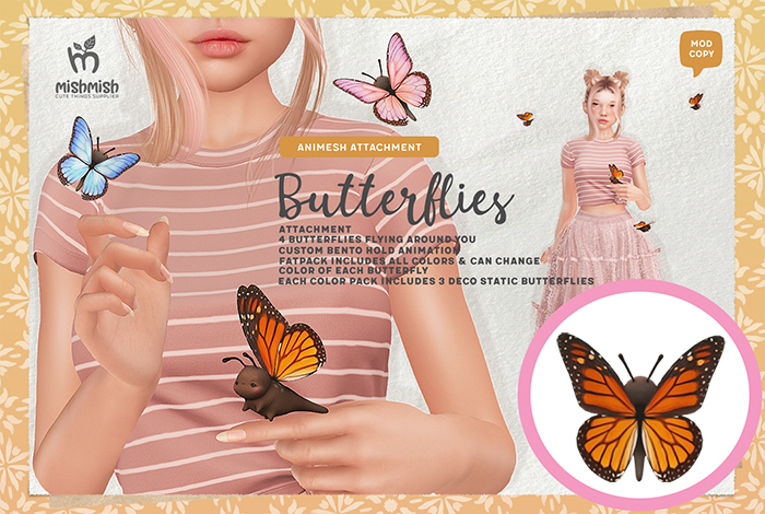 MishMish - Monarch Butterflies - Attachment [Boxed]