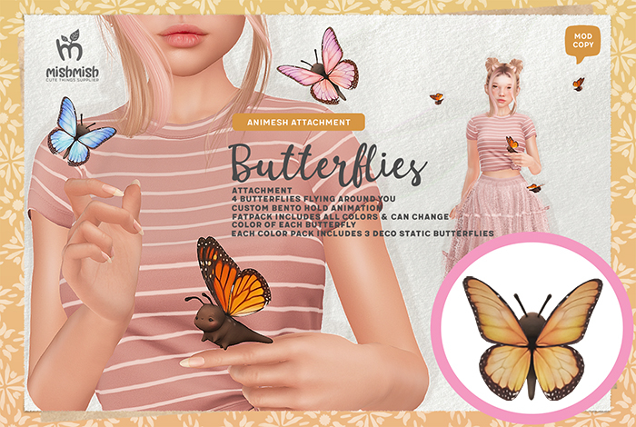MishMish - Sunny Butterflies - Attachment [Boxed]
