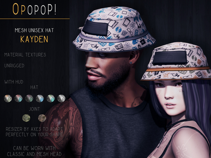 Mesh Unisex Hat KAYDEN V#6