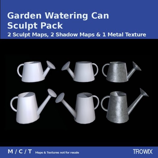 Trowix - Garden Watering Can Sculpt Pack - PROMO -