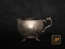 7.erratic / coc - silver cream jug