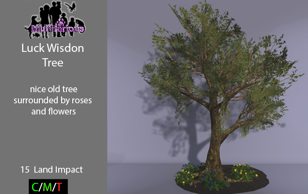 *M* Lucky Wisdom Tree (wear or rez to unpack)