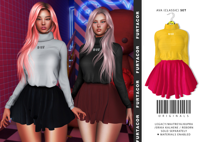 :::FurtaCor:::Ava Set (CLASSIC) Y&DP