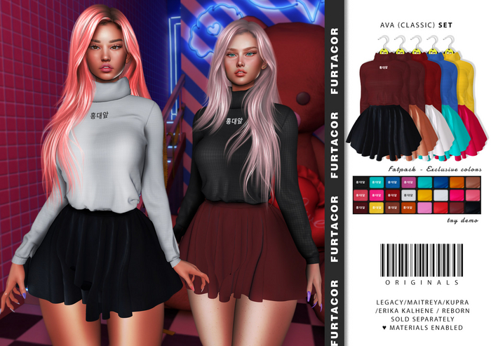 :::FurtaCor:::Ava Set (CLASSIC) FATPACK