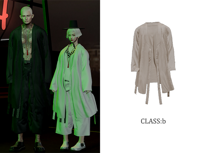 CLASS:b / Vics Durumagi / Beige