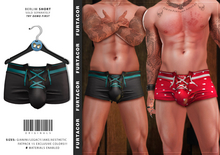 :::FurtaCor:::Berlim short - BLACK+BLUE