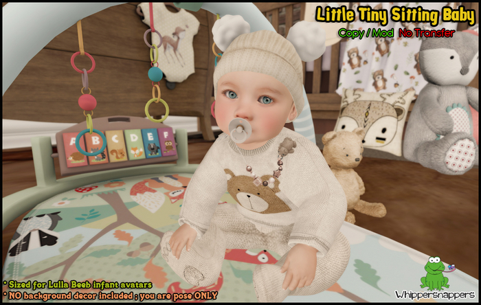 ! Whippersnappers ! - Little tiny sitting baby 