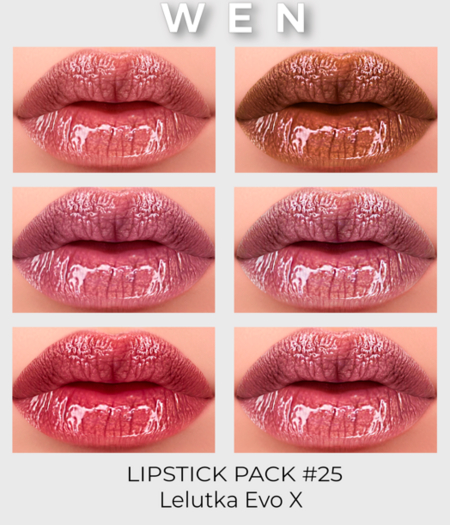 WEN- LIPSTICK PACK #25 LELUTKA EVOX