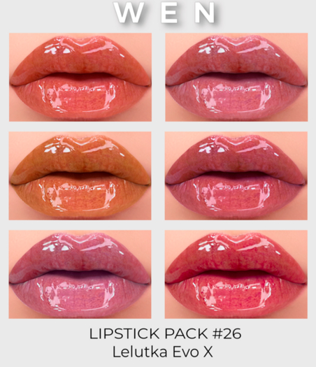 WEN- LIPSTICK PACK #26 LELUTKA EVOX
