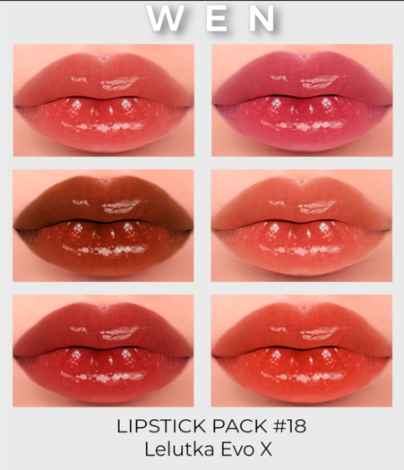 WEN- LIPSTICK PACK #18 LELUTKA EVOX