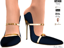 Blue Statement Heels