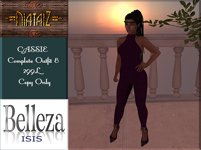 CASSIE Jumpsuit Outfit 8 ISIS