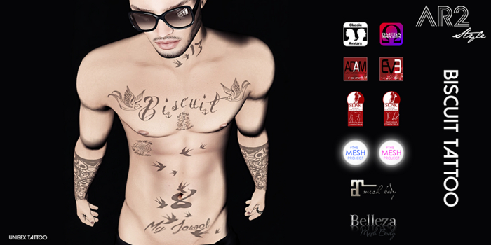 [AR2 Style] Biscuit Tattoo