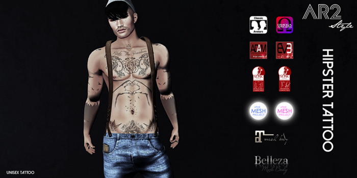[AR2 Style] Hipster Tattoo