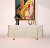 Rome mother pearl sideboard 