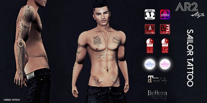 [AR2 Style] Sailor Tattoo