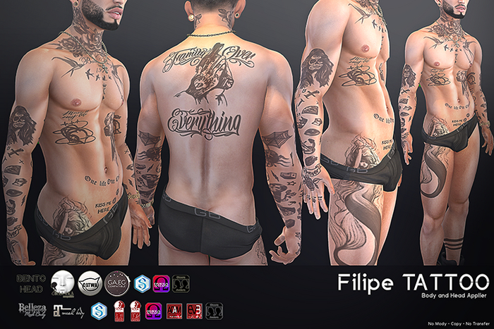 [Hipster Style] FILIPE Tattoo