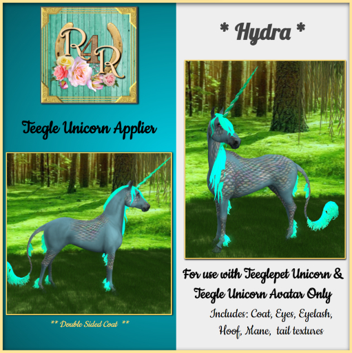 R4R ~ Teegle Unicorn Applier * Hydra *(boxed)