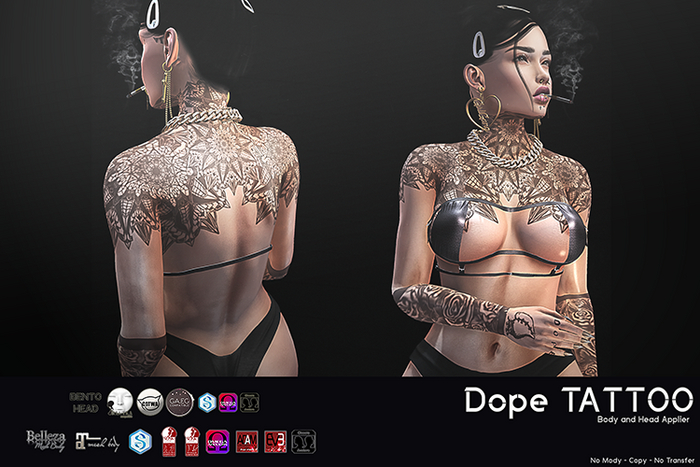 [Hipster Style] DOPE Tattoo