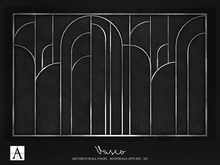 Architect. Vasco Wall Panel (black & silver)
