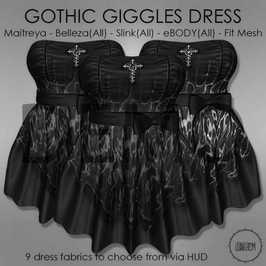 DEMO Gothic Giggles Dress (Wear Me)