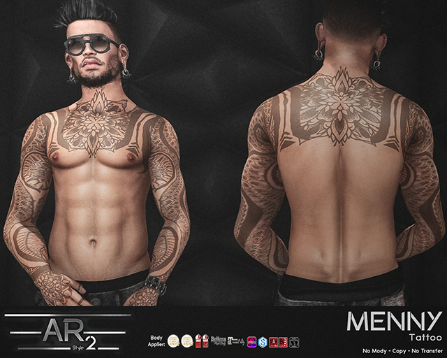 [AR2 Style] Menny Tattoo