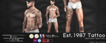 [AR2 Style] Est 1987 Tattoo 