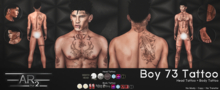 [AR2 Style] Boy 73 Tattoo 