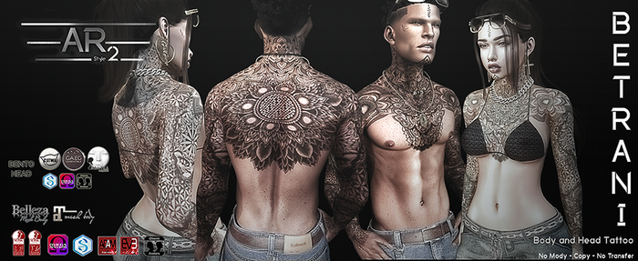 [AR2 Style] BETRANI Tattoo 