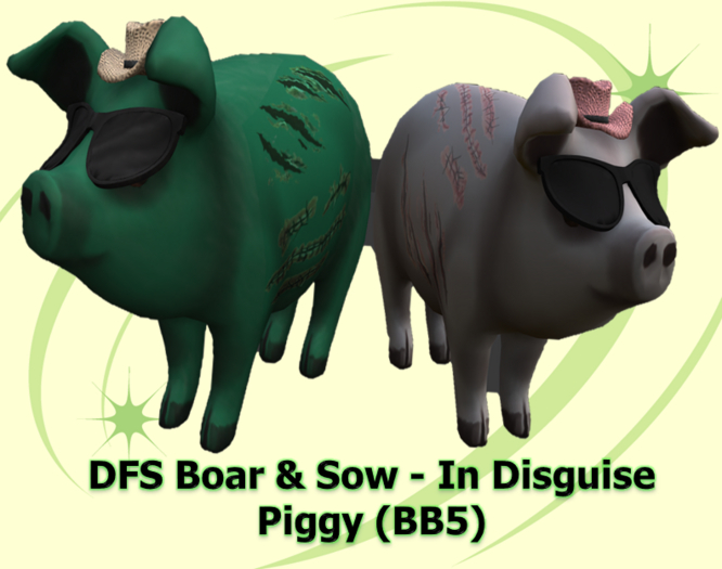 DFS Boar/Sow - In Disguise Piggy (BB5)