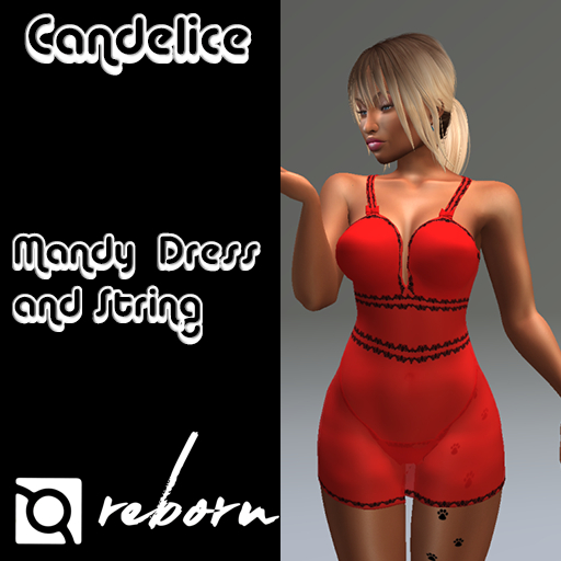 Add Me - Reborn - Mandy Dress - Red
