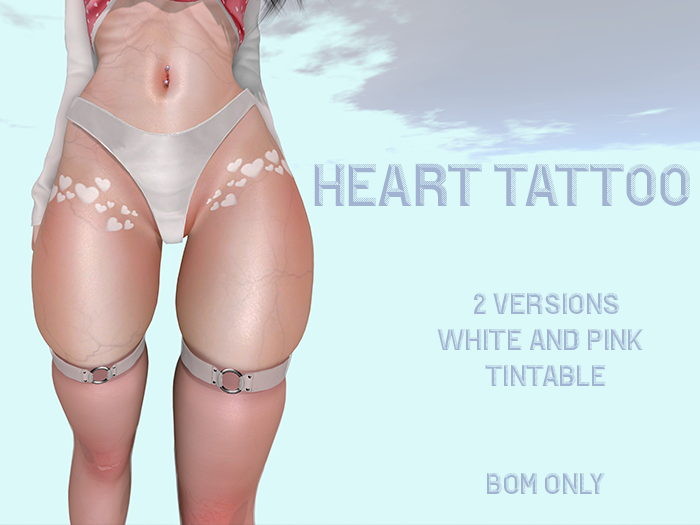 =SP= heart tattoo / BOM