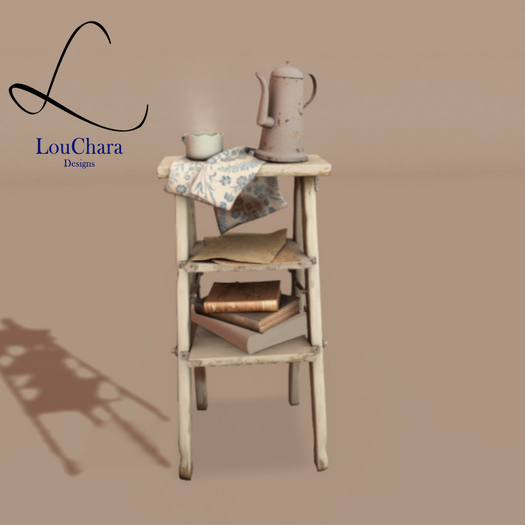 LouChara Chloe Ladder Shelf 