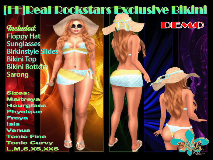 [FF]REAL ROCKSTARS EXCLUSIVE BIKINI DEMO-Delivery HUD ADD/OPEN