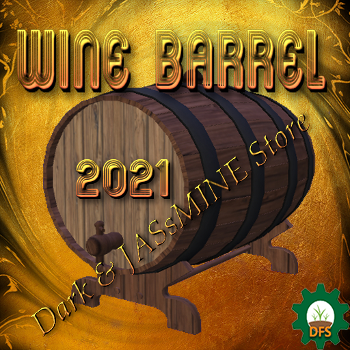 Second Life Marketplace DFS Wine Barrel x 10 (Actual Item)