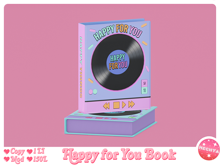 Mechta // Happy For You Book