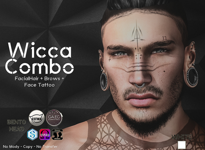 [Hipster Style] Wicca COMBO WHITE