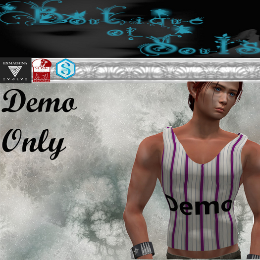 B.O.S.  Demo Men's Tank Top HUD (Add to Open)