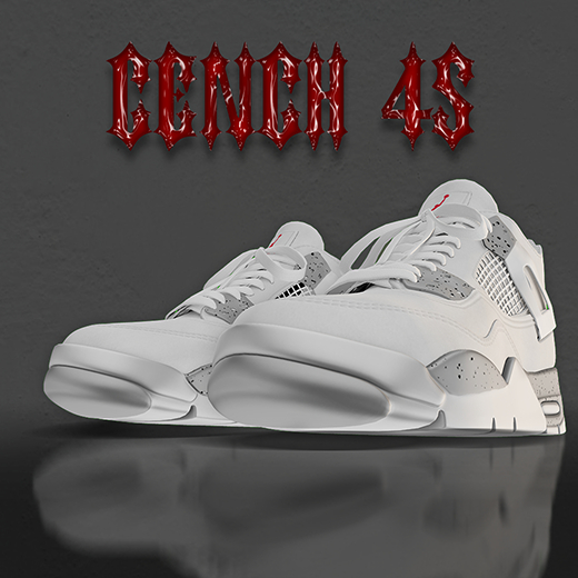 #LS# Cench 4's - White Oreo