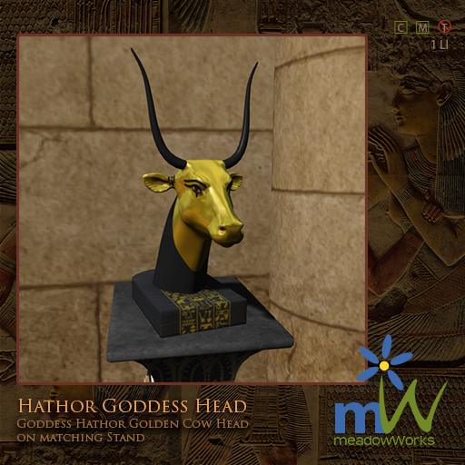 Hathor Head Bust 