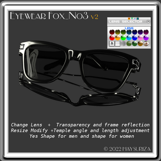 HAYSURIZA_Eyewear_Fox No.3 v2