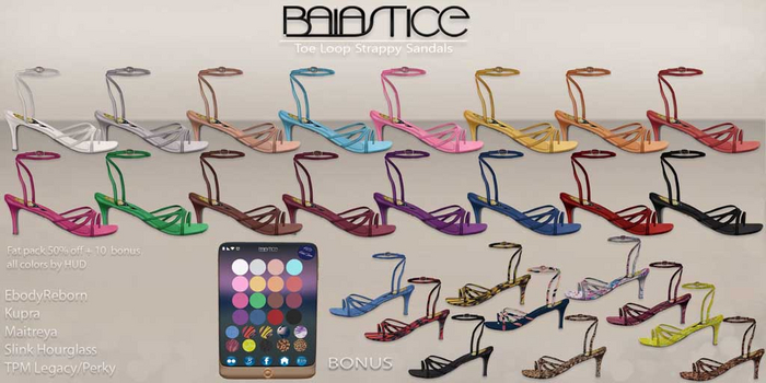 Baiastice_Toe Loop Strappy Sandals-All Colors+10 Bonus
