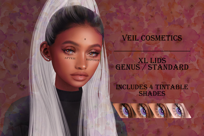 VEIL Cosmetics / XL lids Genus