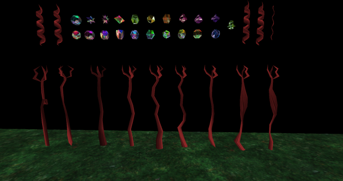 Complete staff Building kit