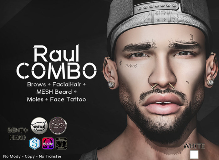 [Hipster Style] Raul COMBO WHITE