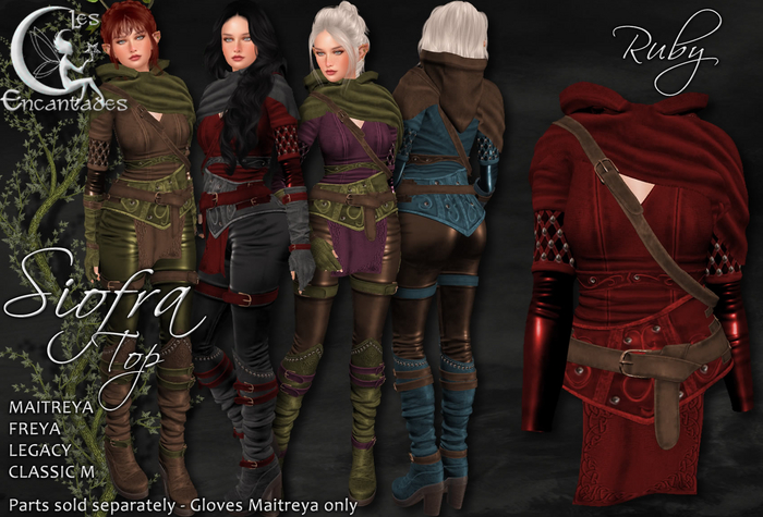 *LE* Siofra Top Ruby