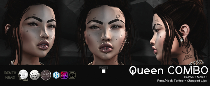 [Hipster Style] Queen COMBO WHITE