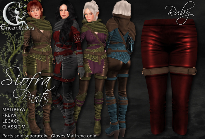 *LE* Siofra Pants Ruby