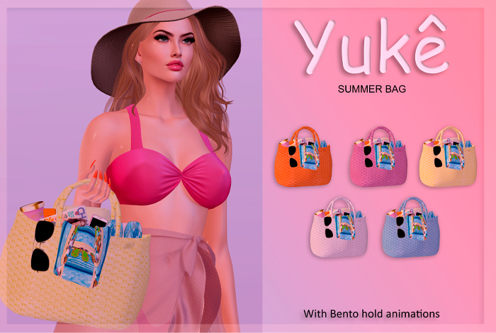 	[YOUKE] SUMMER BAG - PINK