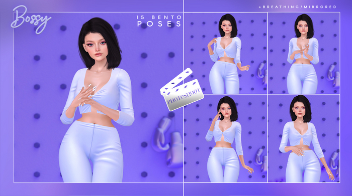PHOTOSHOOT: Bossy - Bento Pose Pack